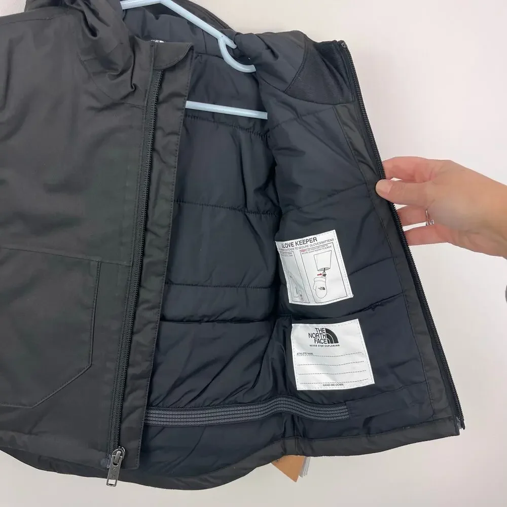 The North Face Kids' Freedom Insulated Ski Jacket Black 2T NWT